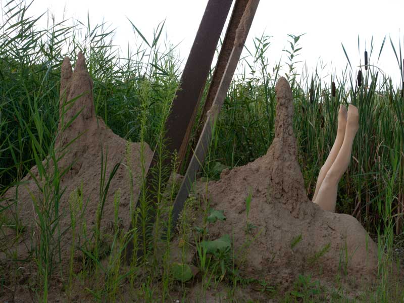Sand, Renaturierung des Körpers, Fotografie Anna Lena Radlmeier